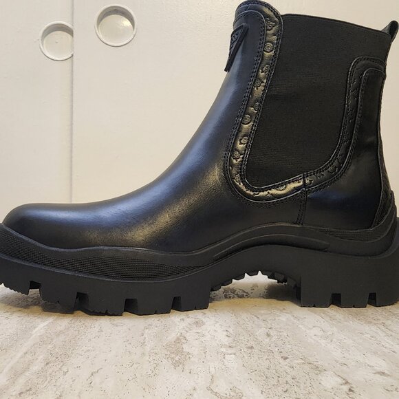 GUESS Womens Yesses Triple Tr Black 11M - A001 - Picture 3 of 9